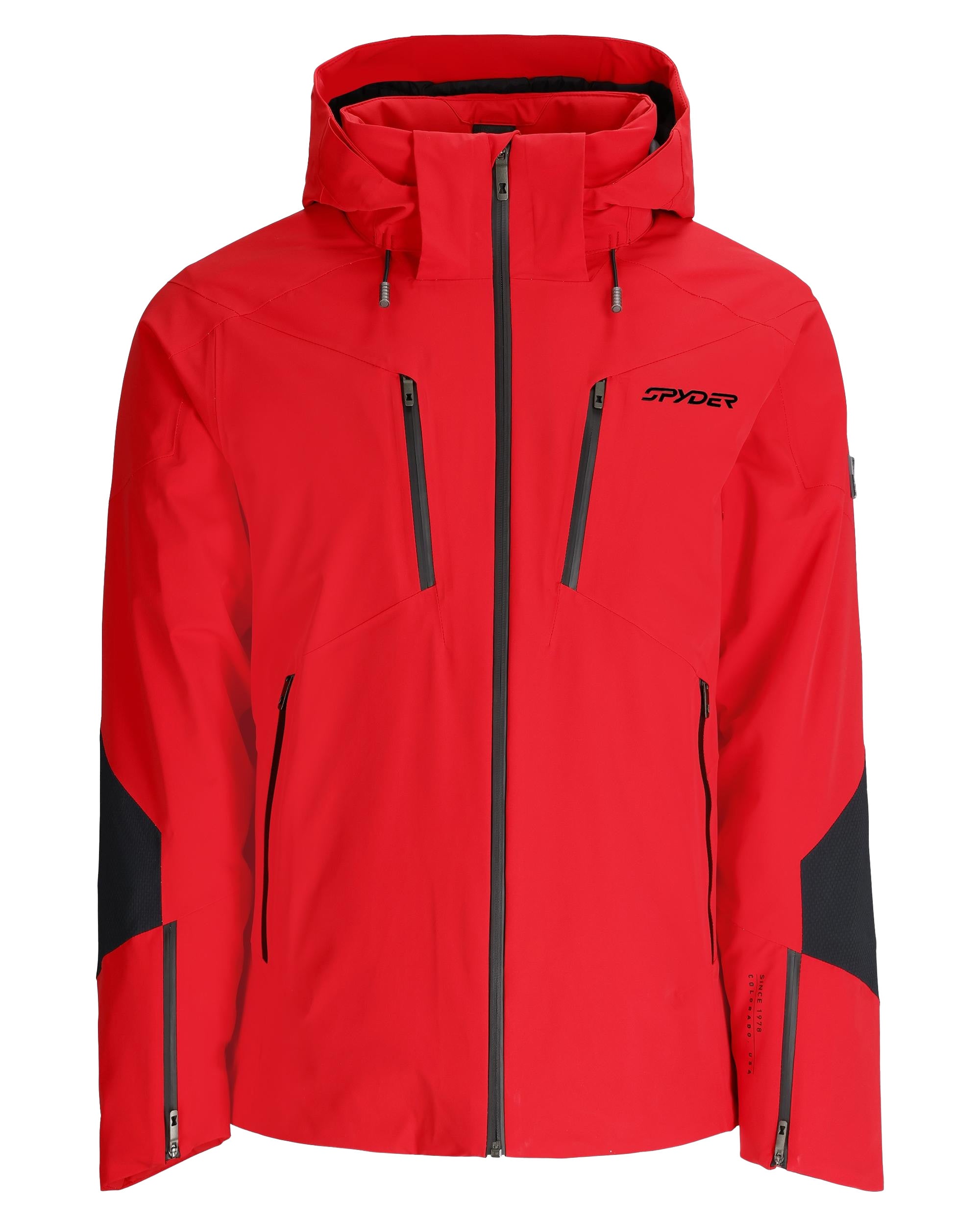 Mens Alyeska Jacket - Spyder Red