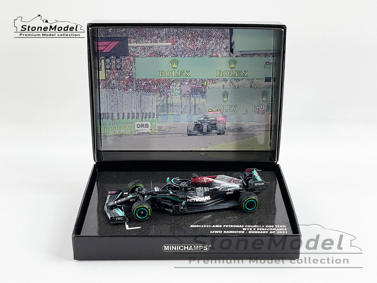 2021 Mercedes F1 W12 #44 Lewis Hamilton Hungary GP Lonely start 1