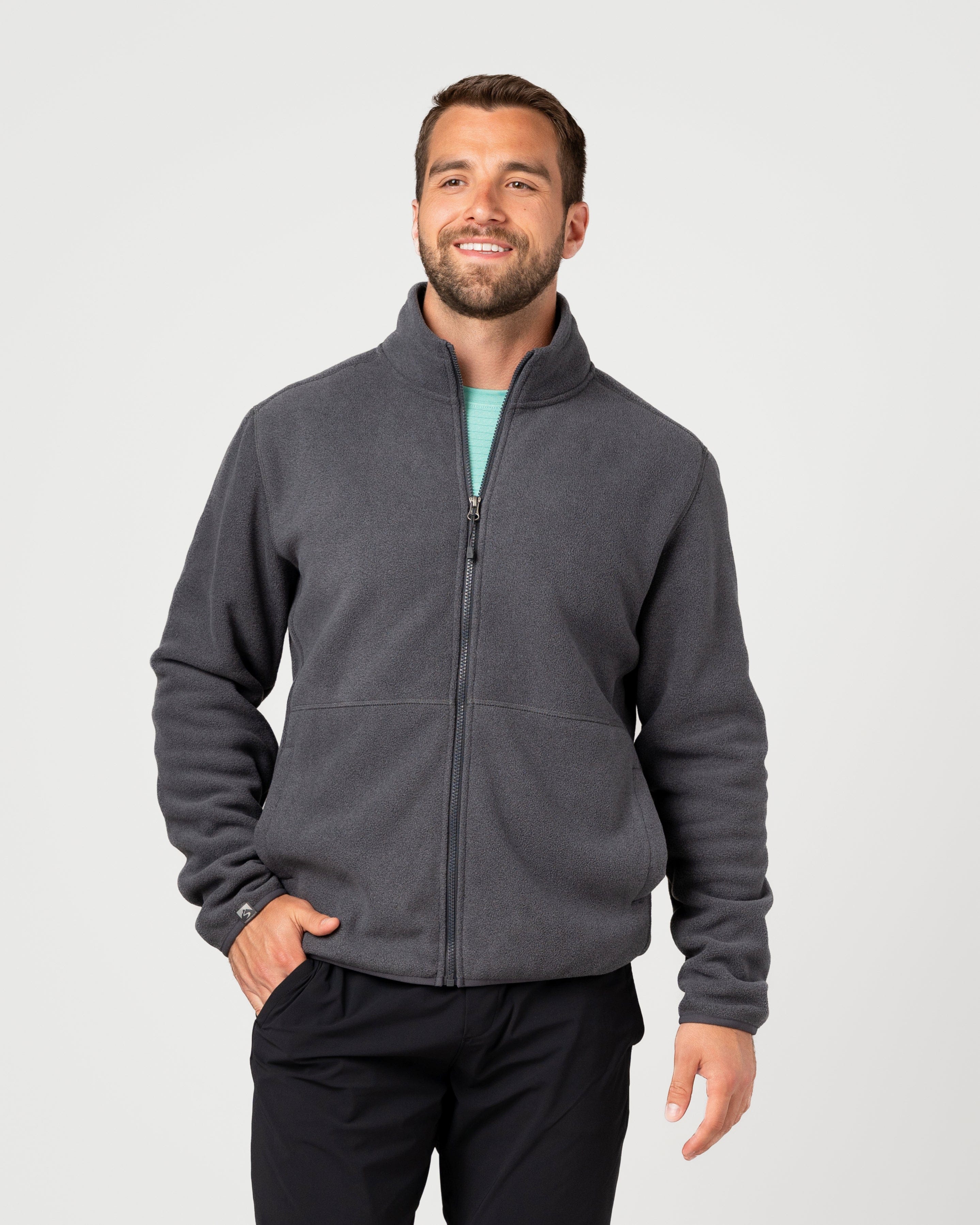 Men's Summit Sherpa Fleece Full Zip Jacket – Storm Creek