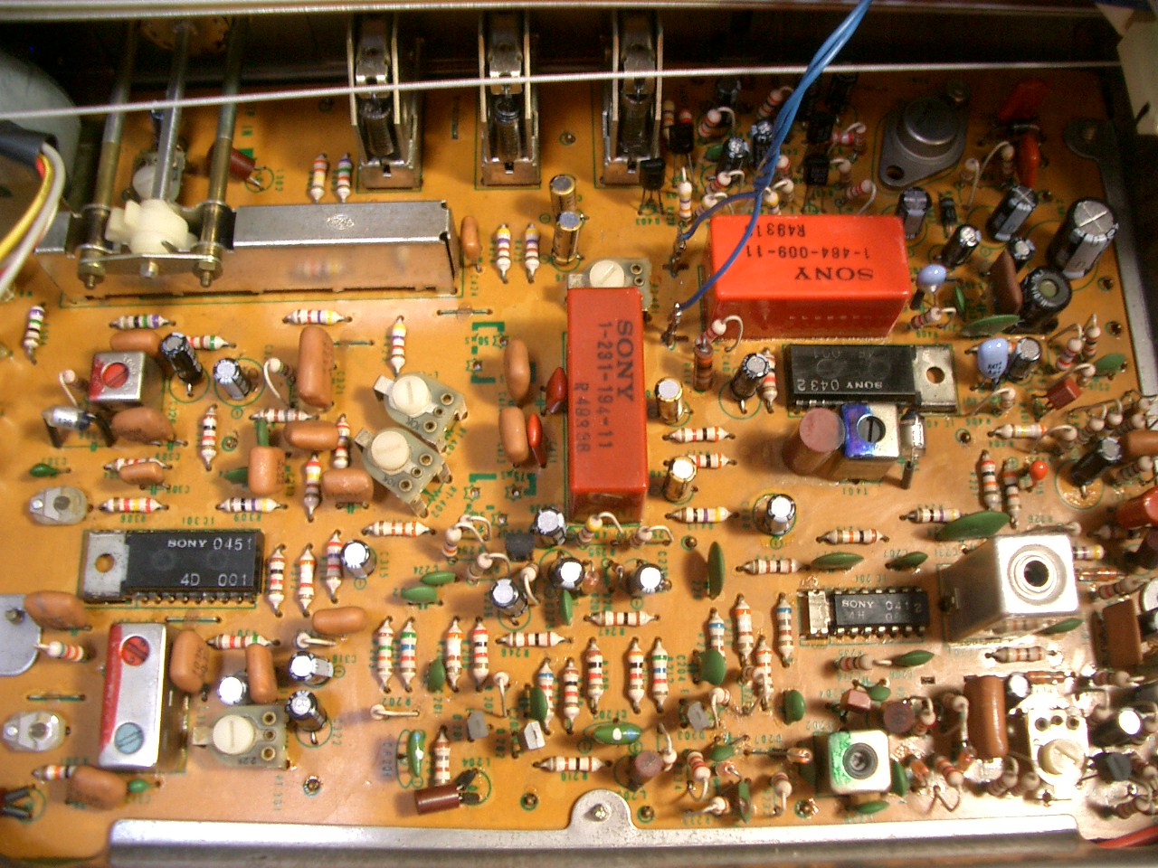 SONY FMステレオチューナー ST-5150D の修理