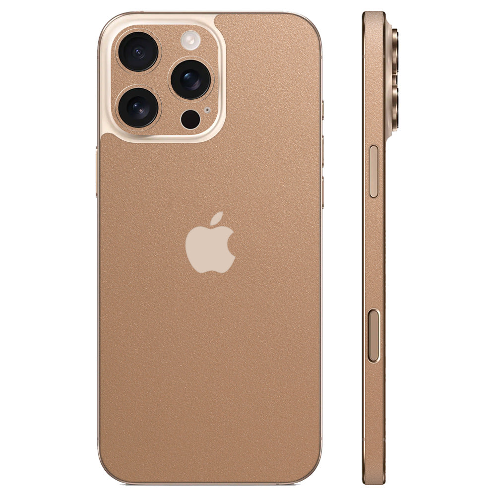 スキンシール iPhone16 Pro Max ゴールド – wraplus