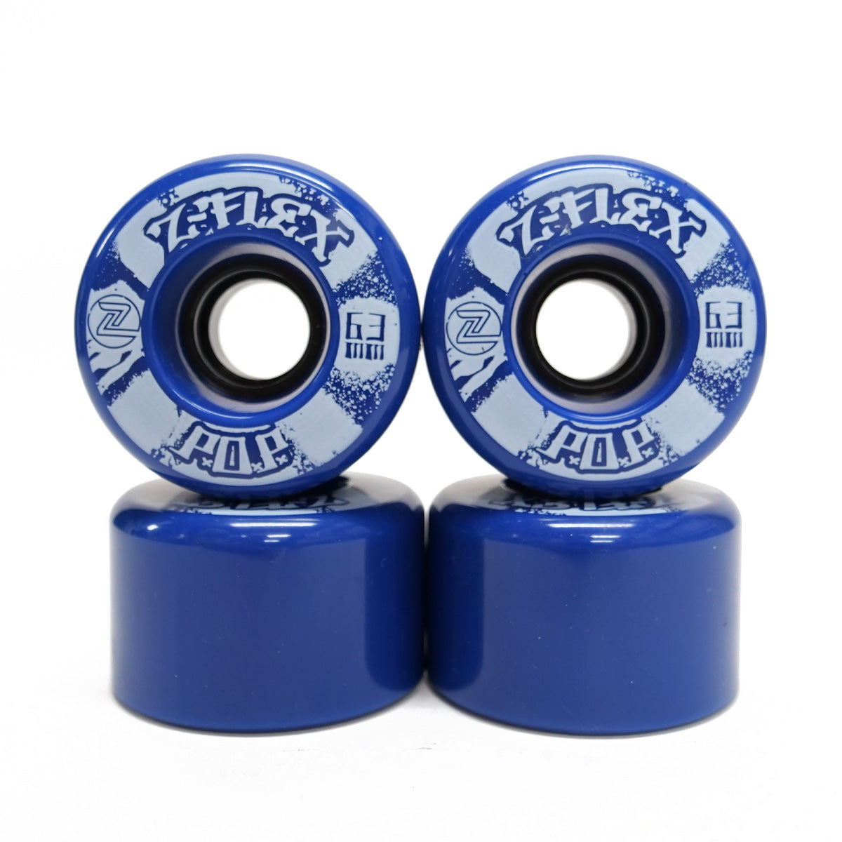 Z-SMOOTH WHEELS P.O.P BLUE 63mm 83a – Z-FLEX SKATEBOARDS JAPAN