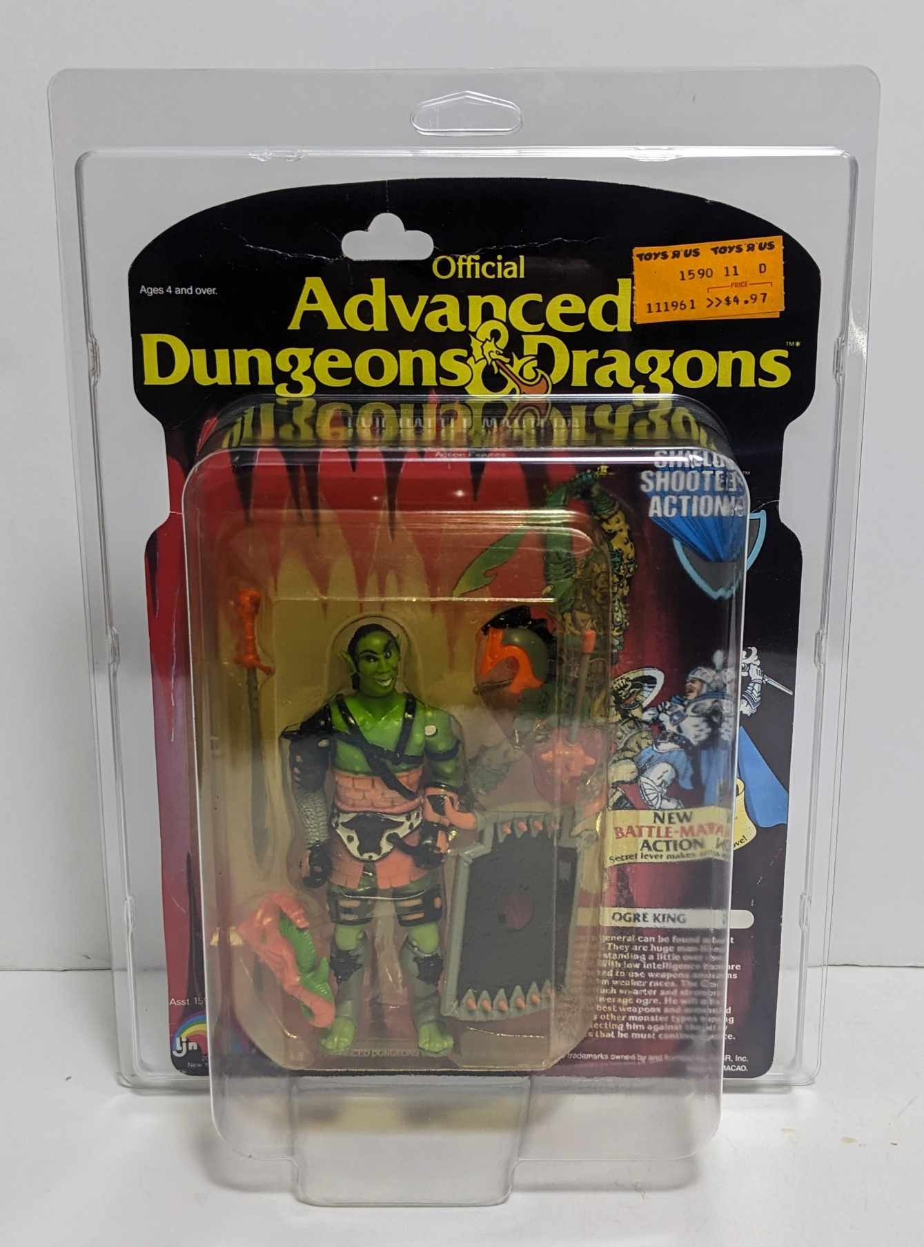 ADVANCED DUNGEONS & DRAGONS | LJN AD&D | MOC UV PROTECTIVE CASE