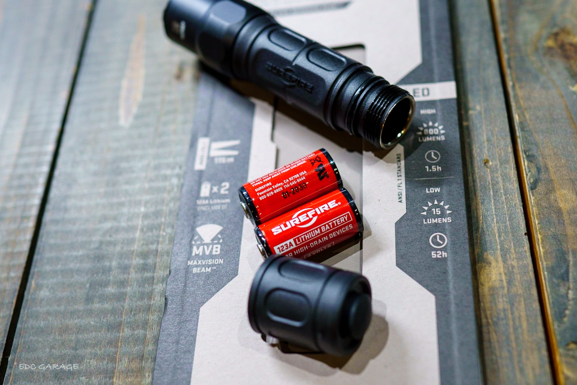 レビュー】800ルーメンの制圧用フラッシュライト SureFire G2X