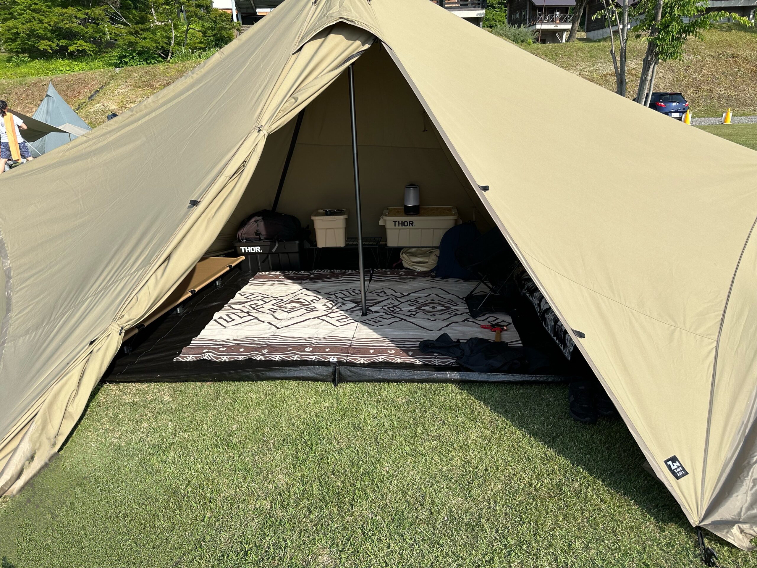 キャンパー必見！「玄関土間」グランドシートで快適性が劇的にUP｜厳選