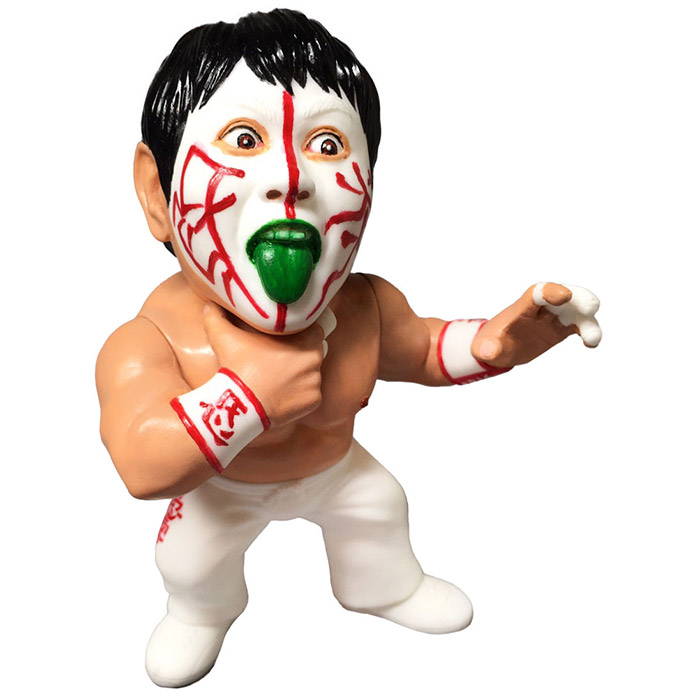 16dソフビコレクション016グレート・ムタ(90年代白ペイント)｜News