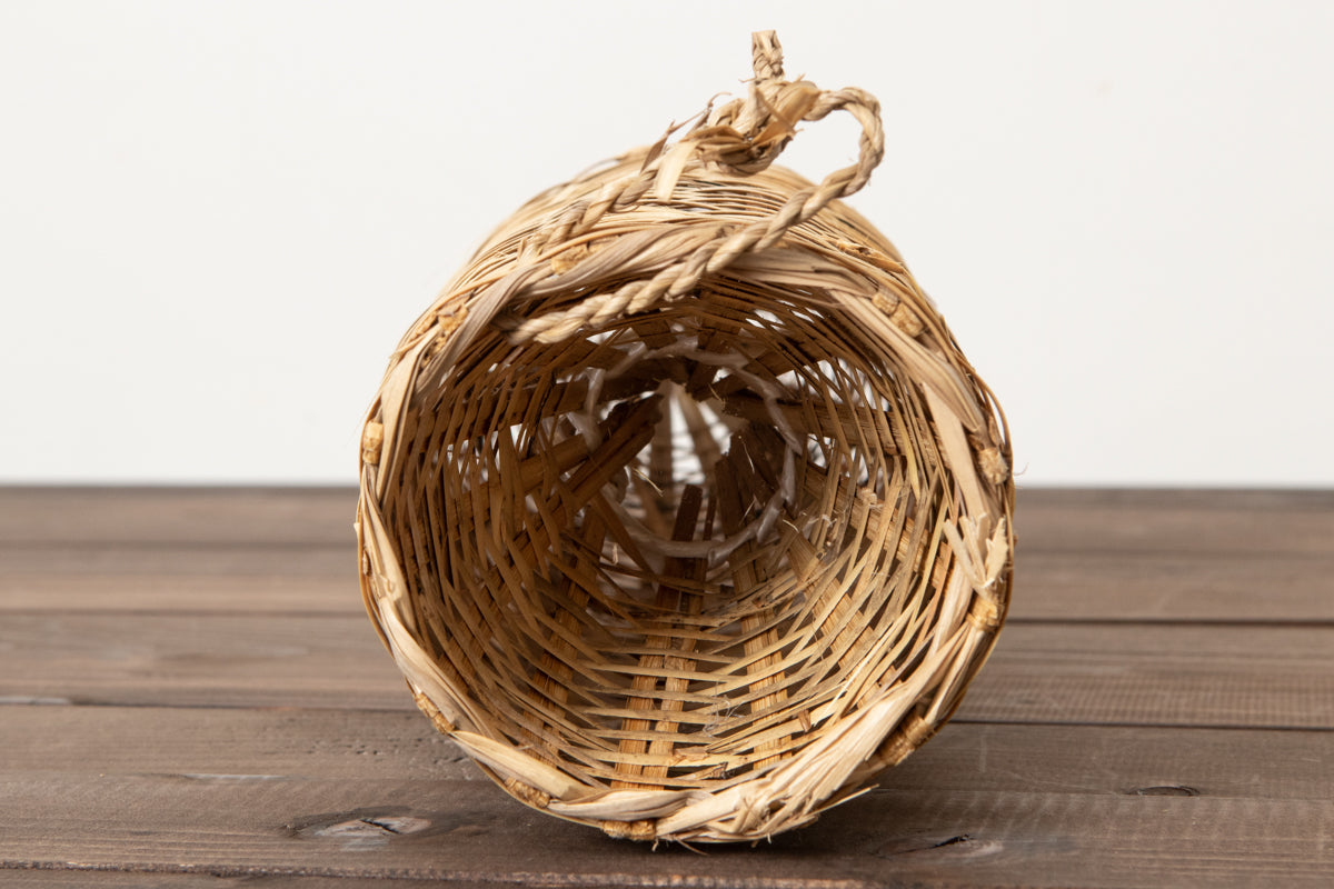 宮城県/篠竹 どじょうど（うなぎやどじょう釣り用の仕掛け）‐1basketry