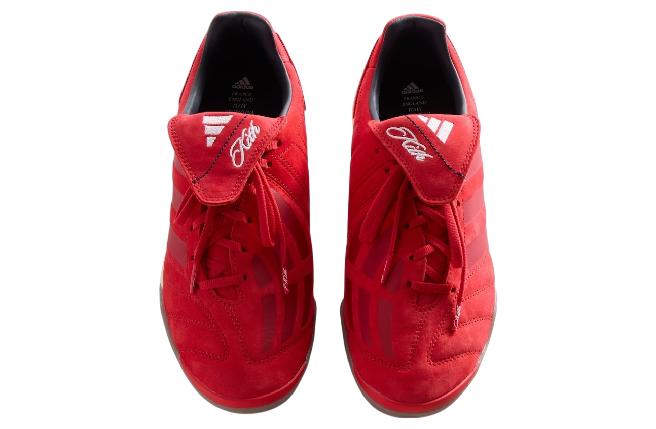 Kith x adidas Predator 2002 IC Red / White - Apr 2025 - JQ1084