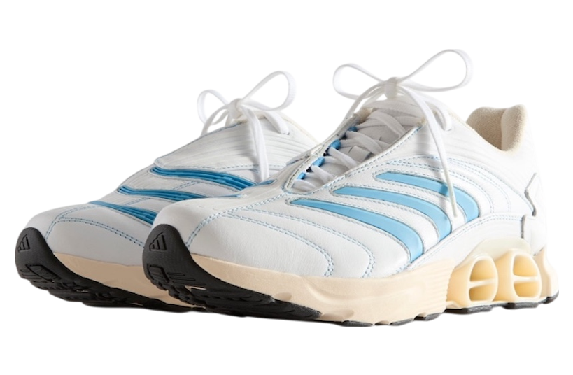 Kith x adidas Predator Megaride White / Blue - Apr 2025 - JR9208