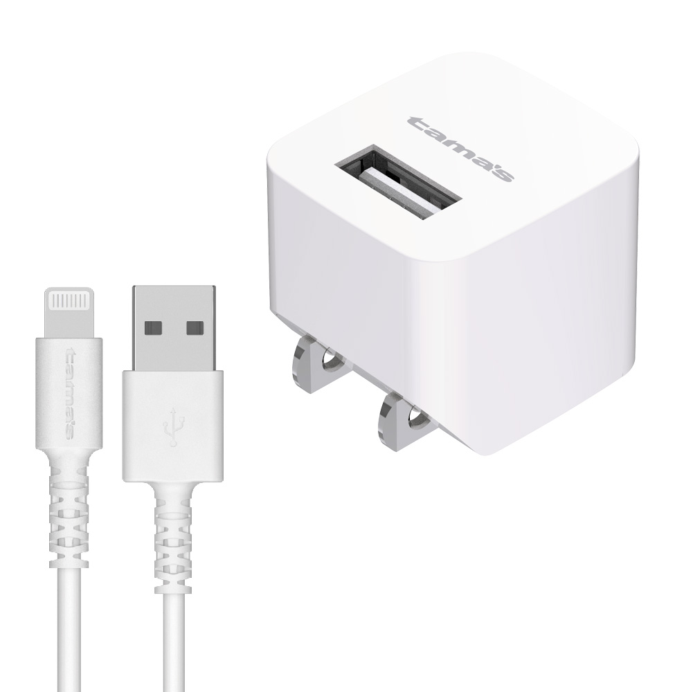 Lightningｺﾝｾﾝﾄﾁｬｰｼﾞｬｰｾｯﾄ1A – 多摩電子工業 | 公式サイト [ tamas