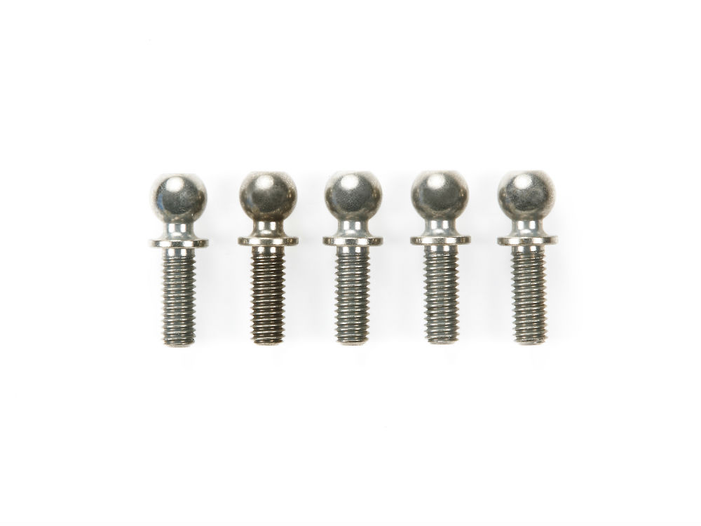 OP.1208 5×8mm フッソコートアルミ六角ピロボール （5個）: RCモデル