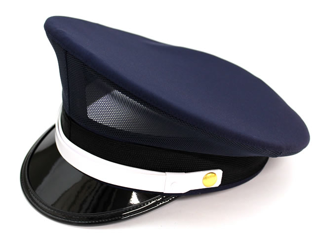 制帽 夏 メッシュ入り 濃紺色 【在庫品】 - 警備用品・防犯用品 プロ