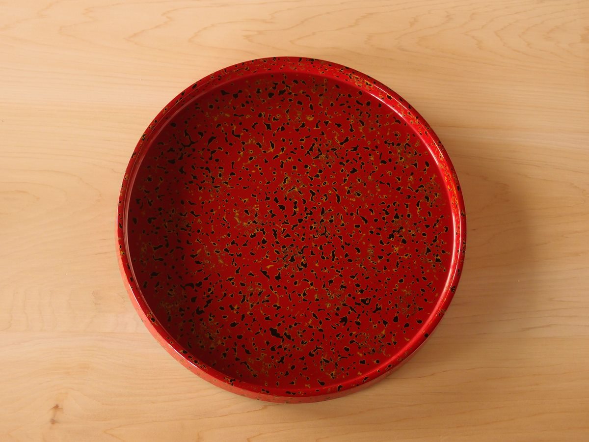 TRB-1002] 末広盆 | 津軽塗たなか オンラインストア