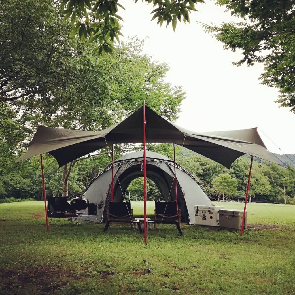 大型シルナイロンタープなら【HILLEBERG Tarp20】一択 | 年間86泊