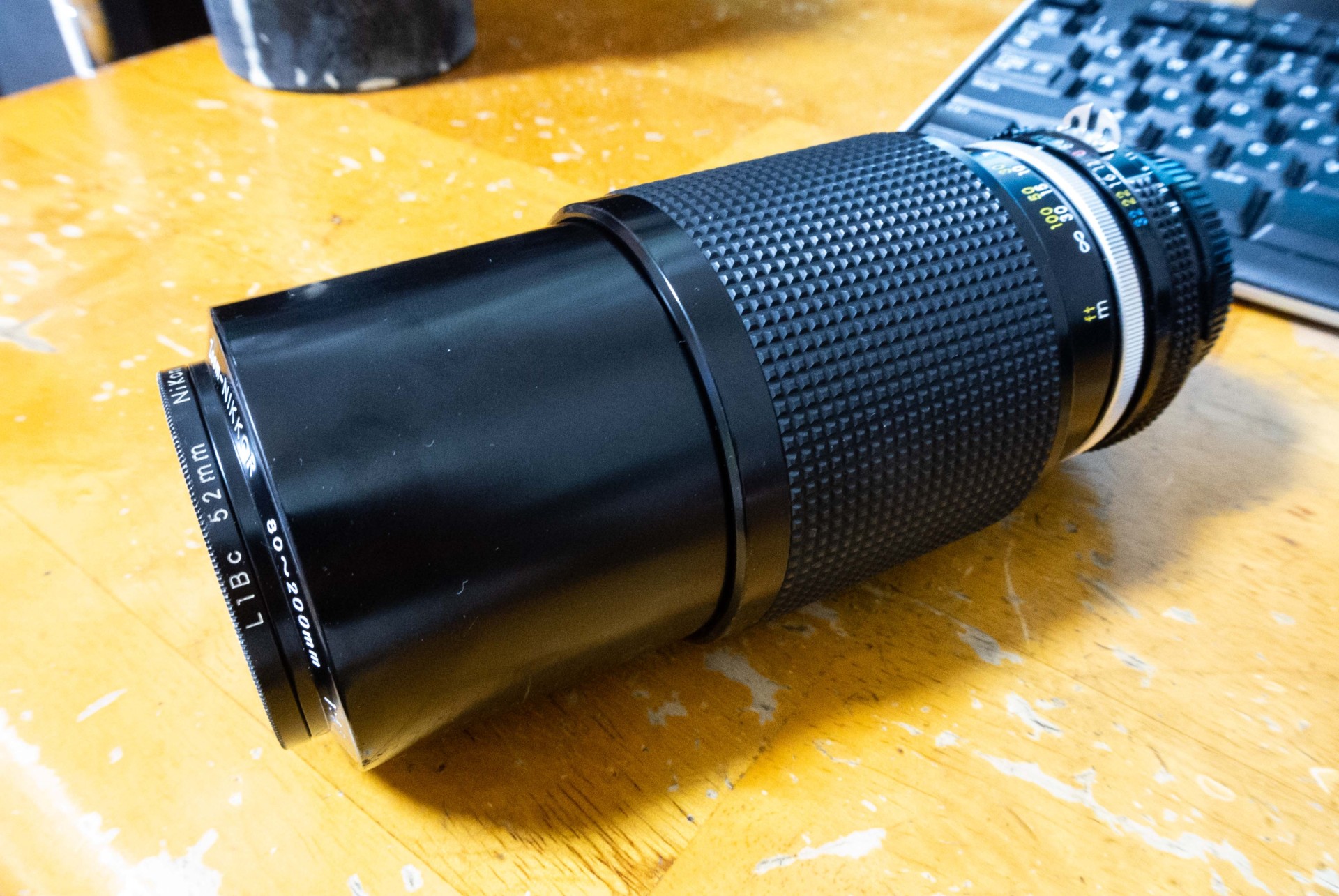 オールドレンズ NIKON Zoom-NIKKOR 80-200mm 1:4.5 aiレンズを頂きまし