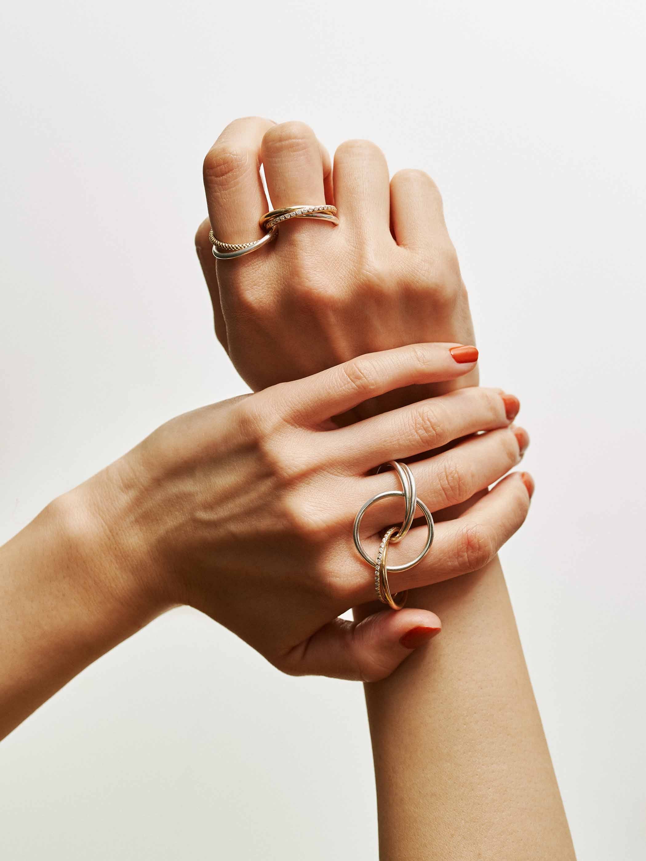 CIRCLE / Ring / Five / All SV & TYING