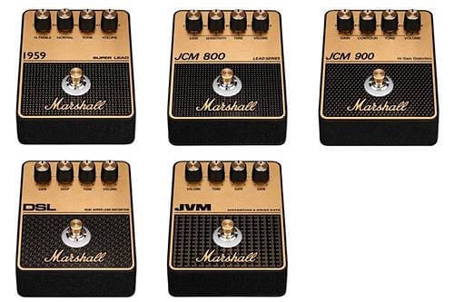 本家の歪み！MARSHALLから名機のアンプサウンドを再現したペダル