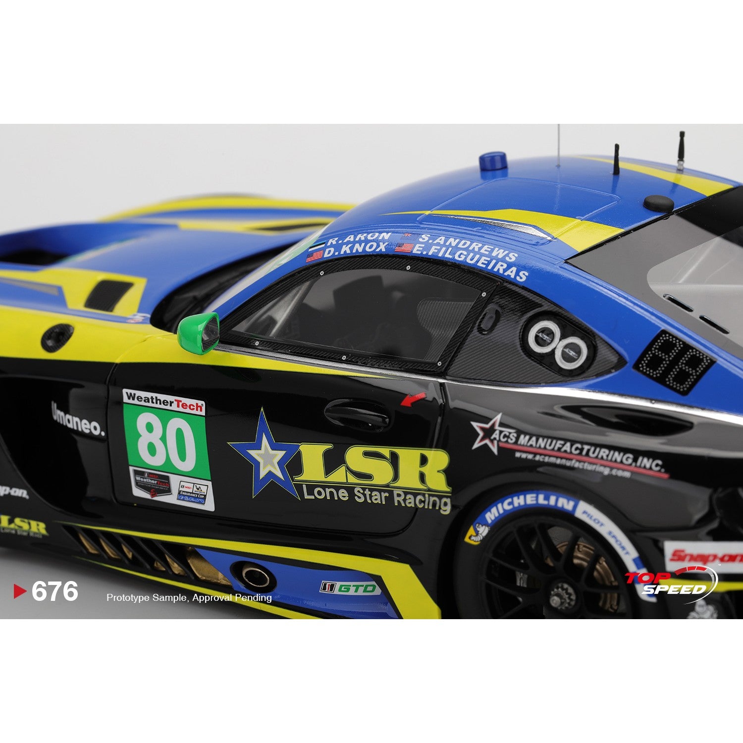 PRE-ORDER 1/18 Mercedes AMG GT3 EVO #80 2025 Daytona – Team IMSA