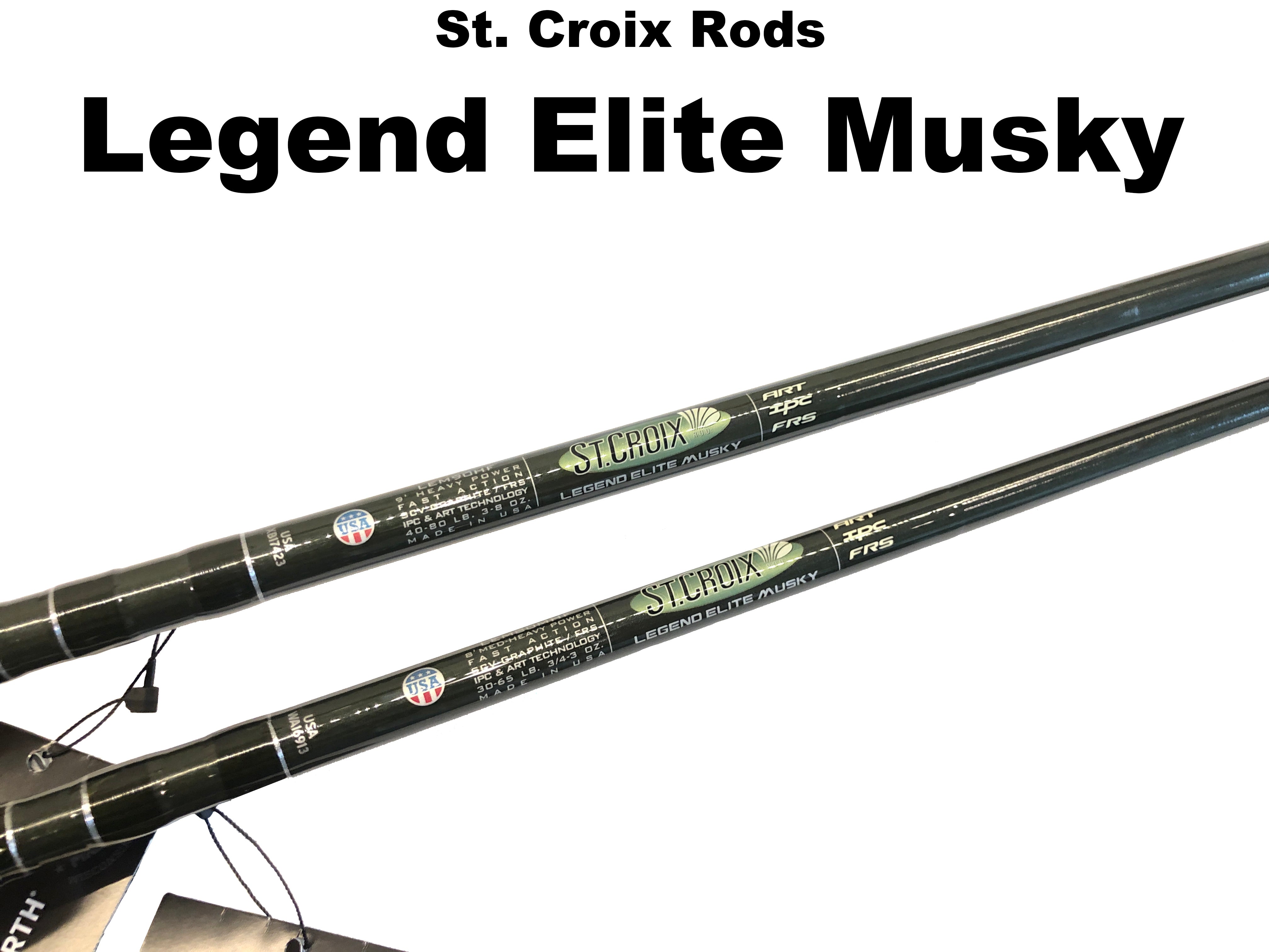 St. Croix Rods - Legend Elite Musky – Team Rhino Outdoors LLC