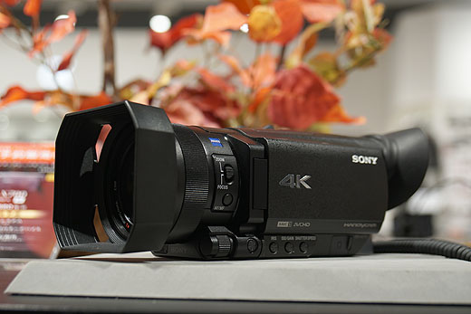 レビュー】4K HDR対応ハンディカム『FDR-AX700』ショールーム展示