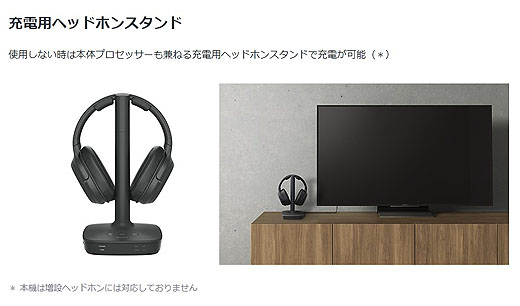 充電スタンド付属 新型デジタルサラウンドヘッドホン『WH-L600』新登場