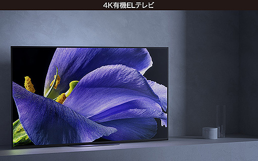 プライスダウン】4Kブラビアの有機ELモデル『A9G』65型と4K液晶