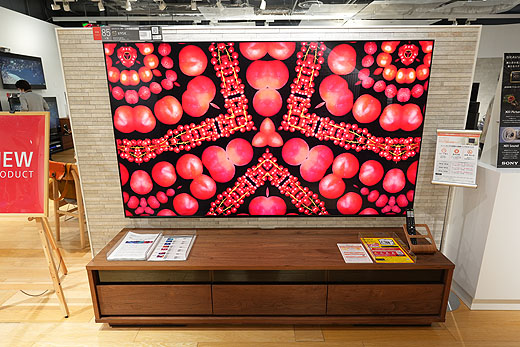 レポート】2022年モデル新型BRAVIA ソニーストア銀座実機展示レポート