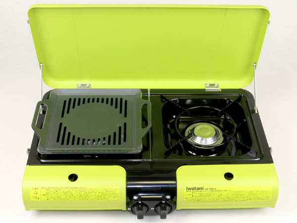 イワタニ カセットガス テーブルトップBBQこんろ フラットツイン・S