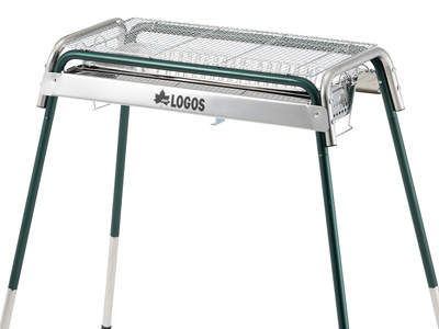 ロゴス チューブグリル Smart80 L対応グリルプレート：バーベキュー