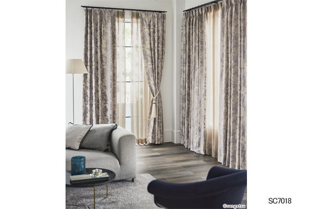 オーダーカーテン】サンゲツ STRINGS SC7018-7019(全2色)| カーテン