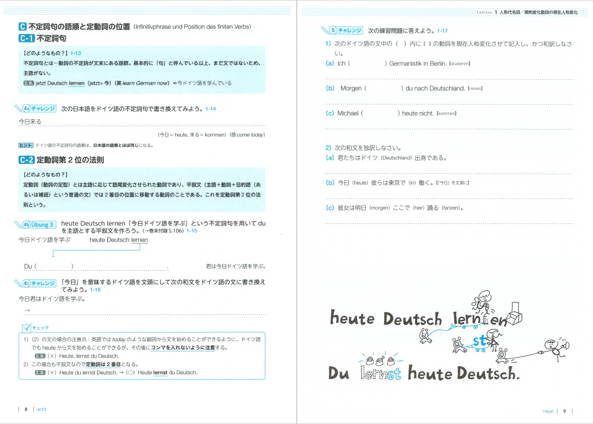 ローツェ－ 予習・確認・復習で達成するドイツ語 － | 教科書／ドイツ