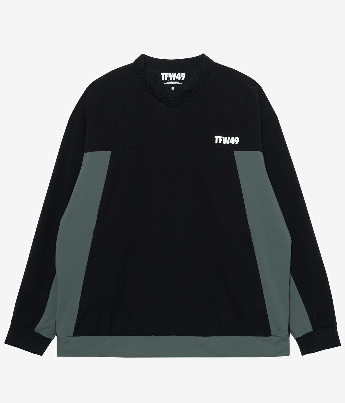 SIDE PANEL LONG SLEEVE MOCKNECK | TFW49（ティーエフダブリュー