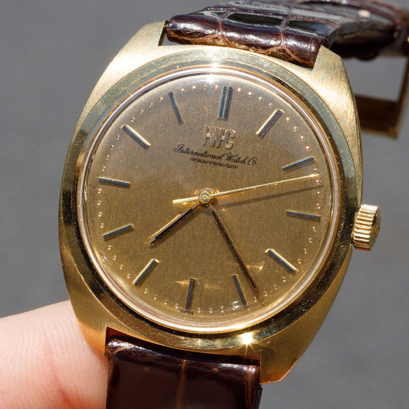 IWC Ref.R1014A 18k Yellow gold Mint – TIMEANAGRAM