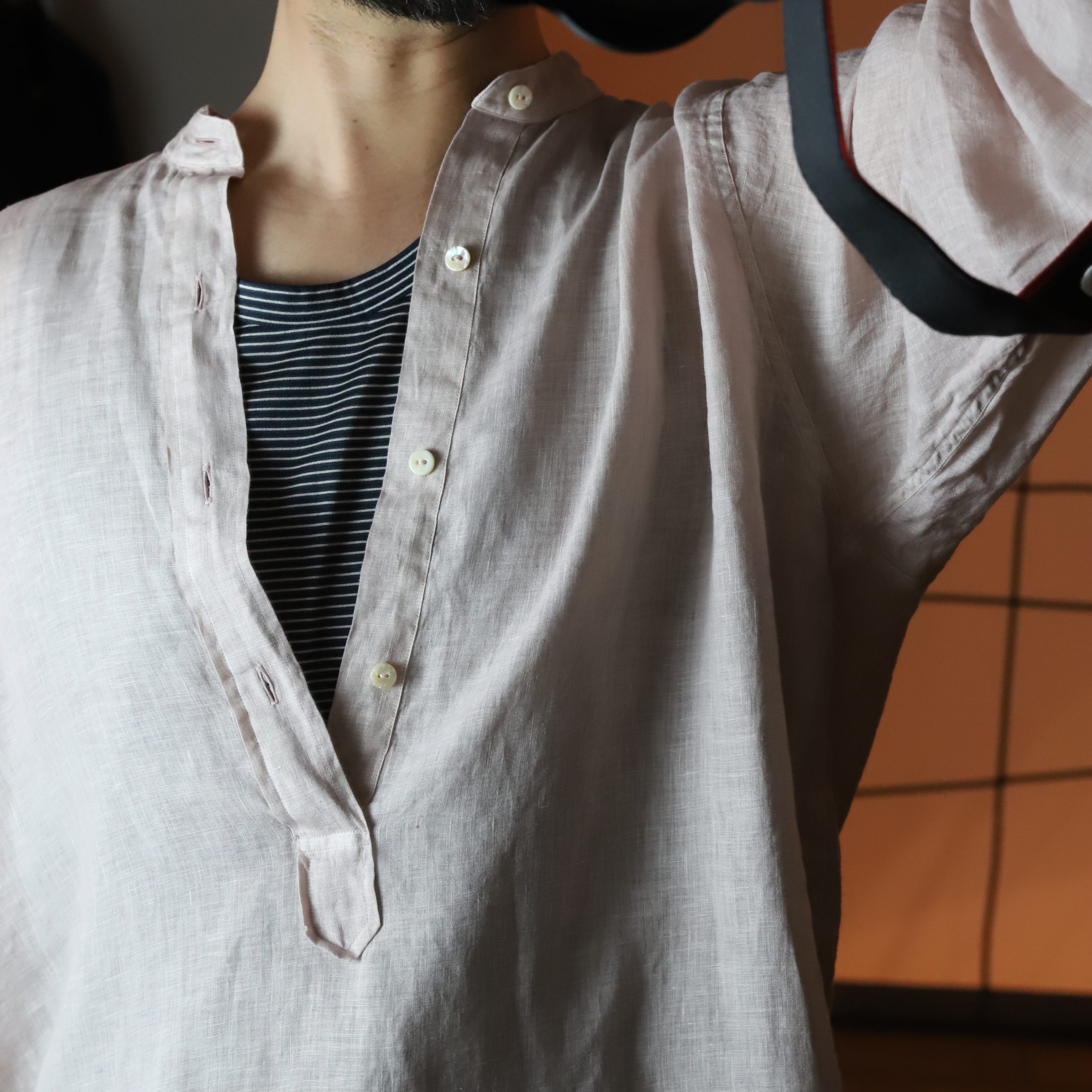 MAATEE&SONS / ドSリネンシャツとシルクタンク | TIBETAN MARKET