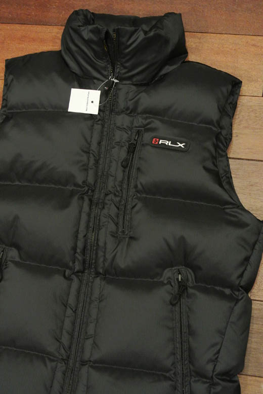 RLXラルフローレン リップストップ ダウンベスト (Black/S) 新品
