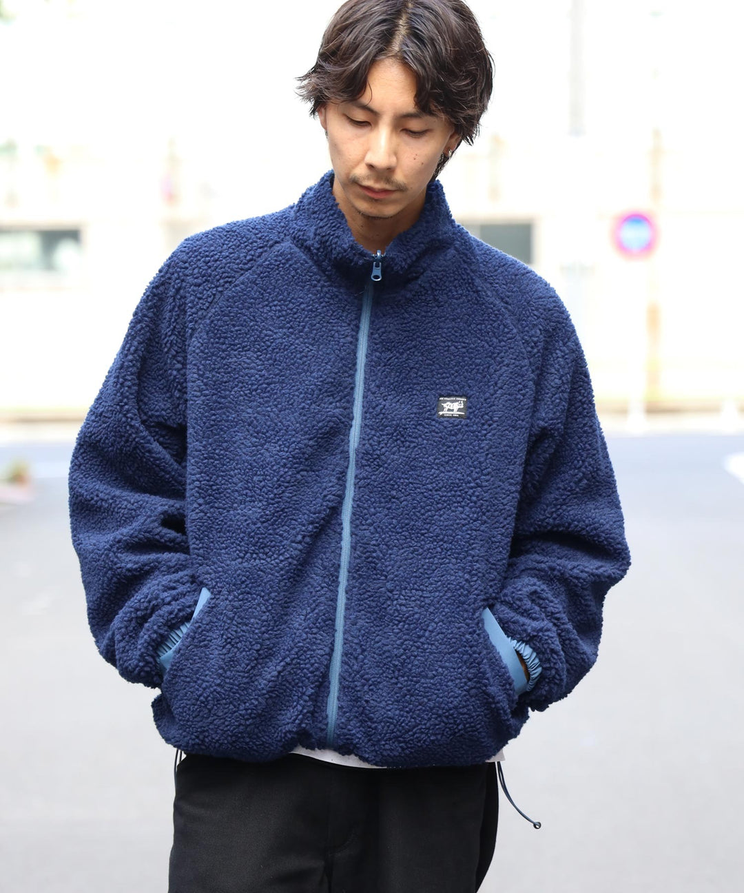 WEB / FLAG SHOP限定】TES REVERSIBLE BOA JKT / リバーシブルボア