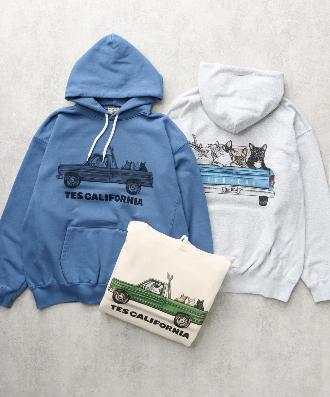 TES SURF TRUCKS 4BUHI SWEAT PARKA / スウェットパーカー – TES | THE