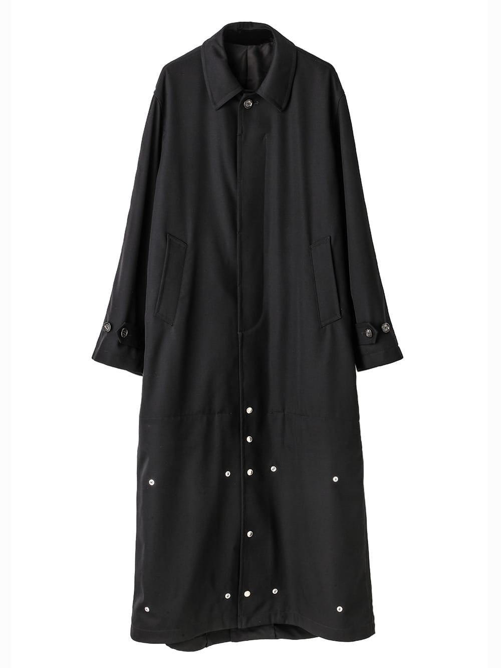 sj.0026AW25-black ホースライディングコート The Black-and-White