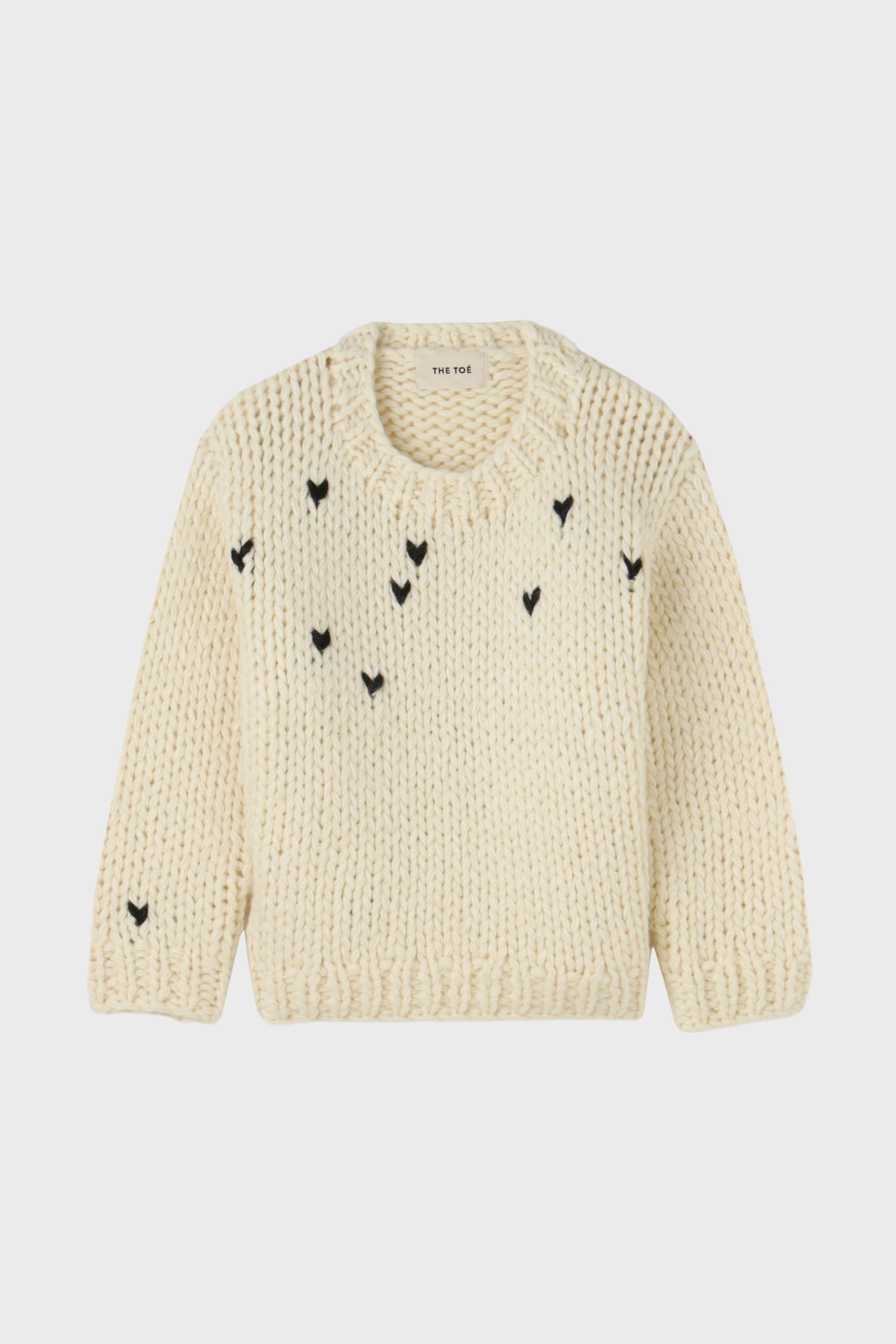 Notting-Hill Heart Knit – THE TOÉ