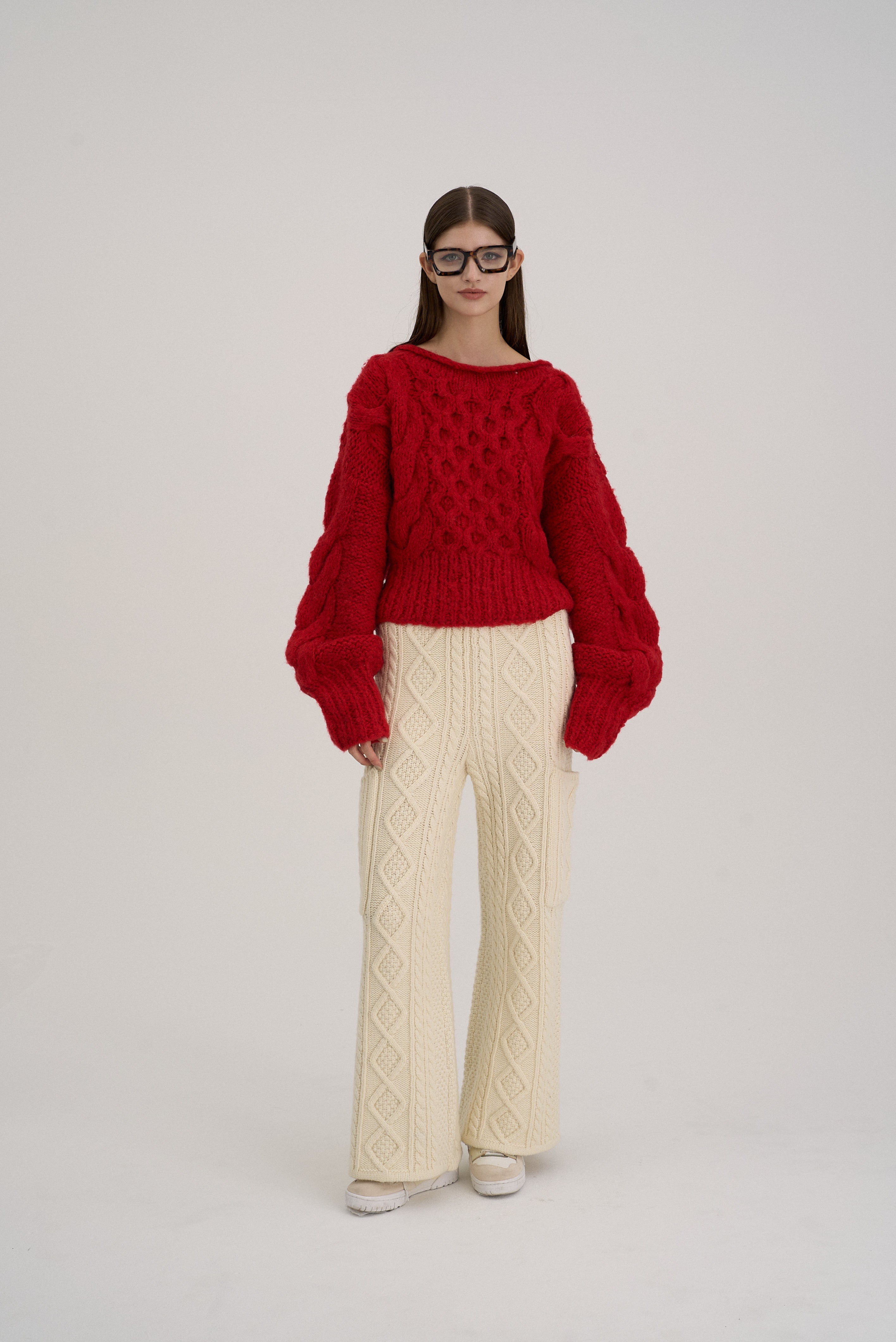 Nîmes handmade cable knit – THE TOÉ