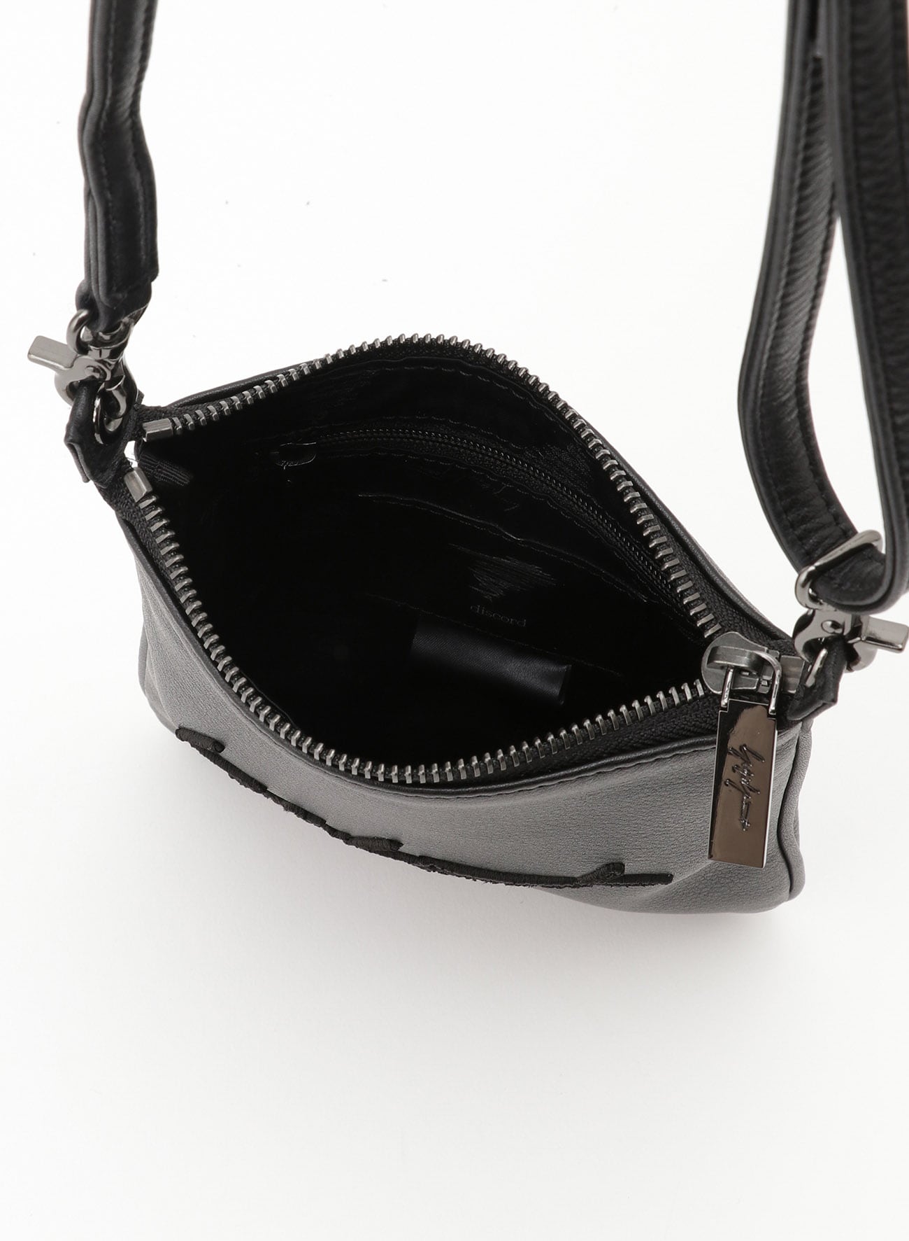 Signature pouch sacoche(FREE SIZE Black): discord Yohji Yamamoto