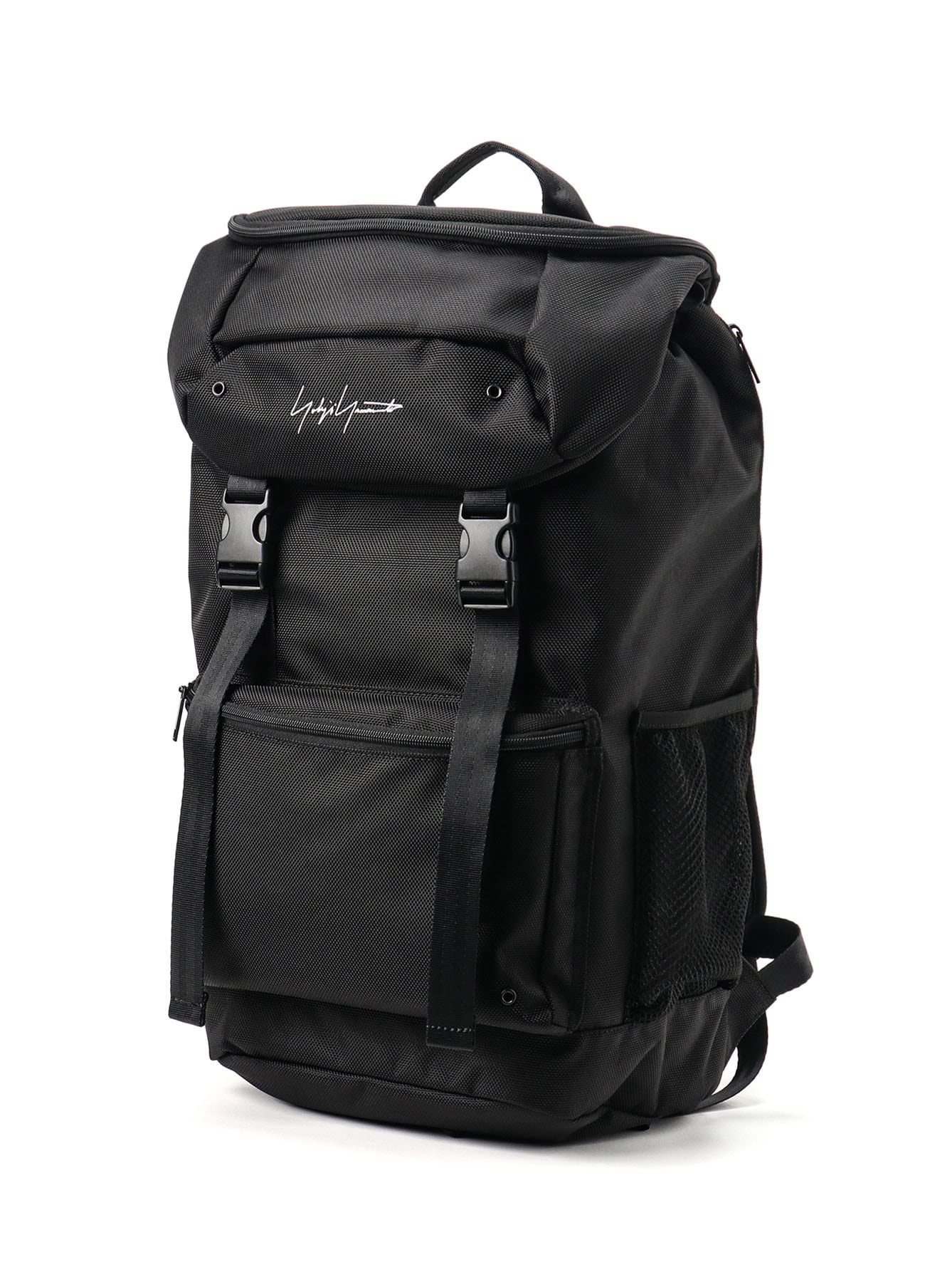 YY SIGNATURE NYLON BACKPACK(FREE SIZE Black): Yohji Yamamoto POUR