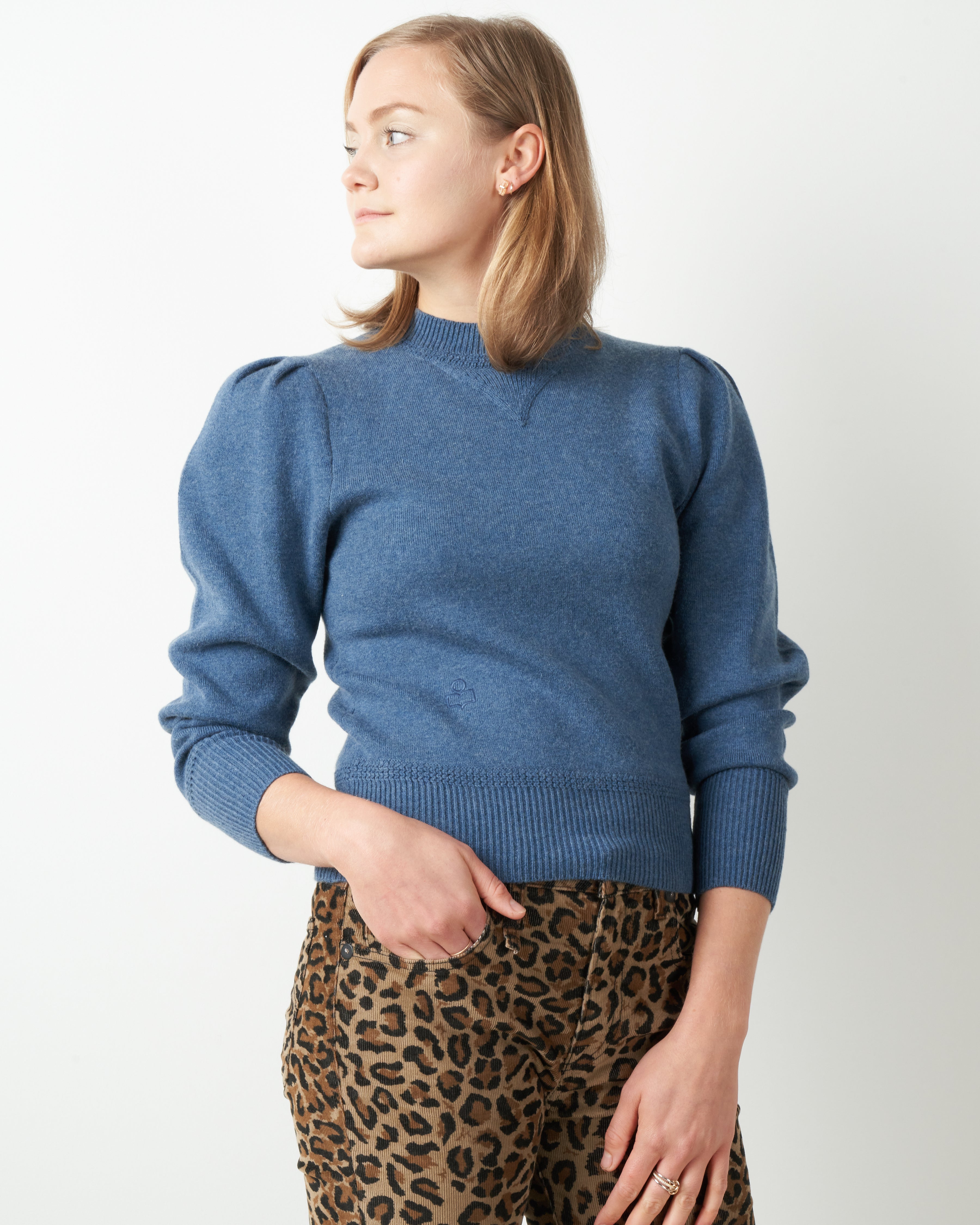 Isabel Marant Kelaya Sweater Blue