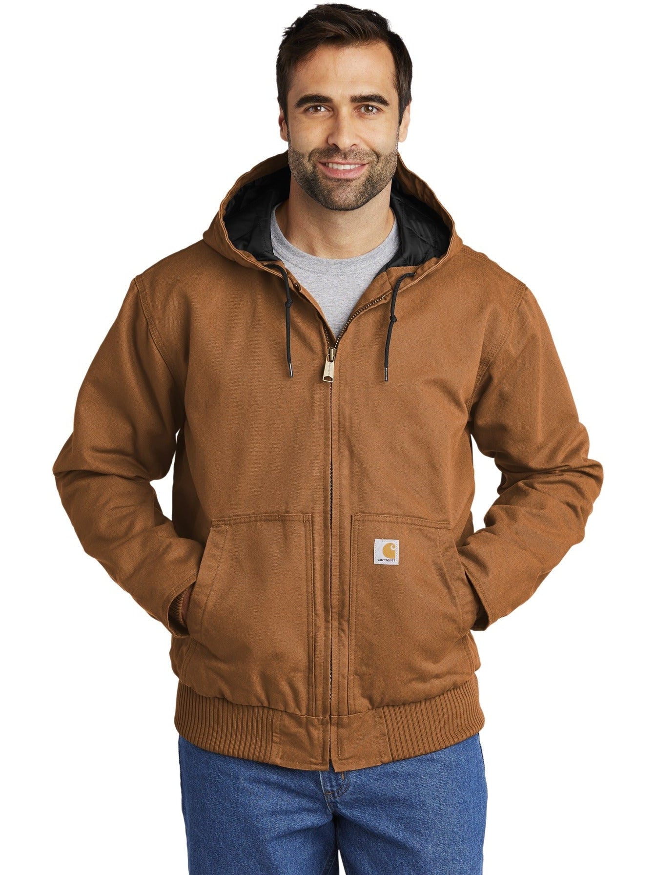 Carhartt Washed Duck Active Jacket | CT104050 | Thread Logic