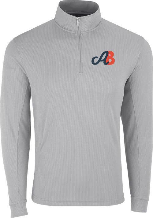 Vansport 3405 Quarter-Zip Pullover with Custom Embroidery