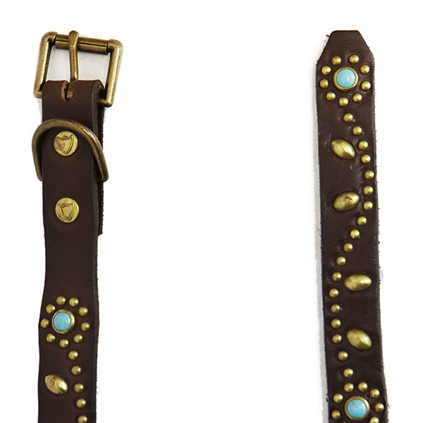 HTC(Hollywood Trading Company) Belt #SN-32 Turquoise 0.75インチ