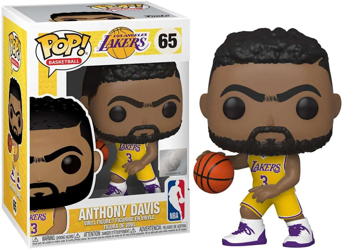 Funko NBA Los Angeles Lakers POP Basketball Anthony Davis Vinyl