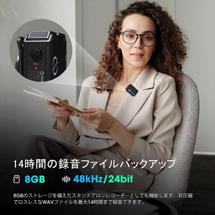 Hollyland Lark Max DUO | ワイヤレスマイク-ワイヤレスラベリアマイク