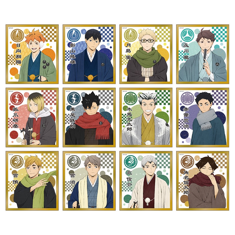公式オンラインストアハイキュー!! トレーディングミニ色紙 【全12種