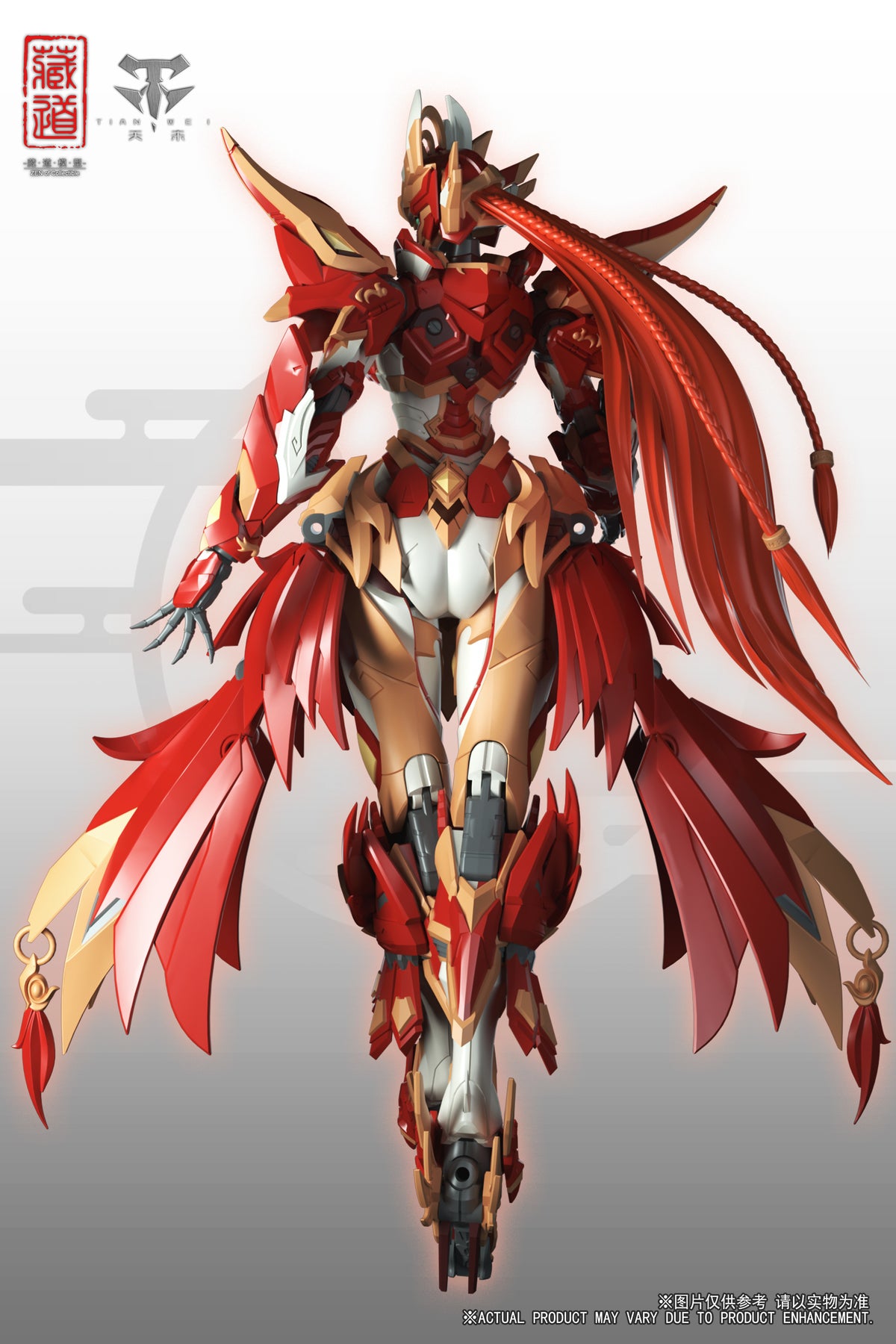 Zen of Collectible CD-03 Vermillion Bird Alloy Action Figure